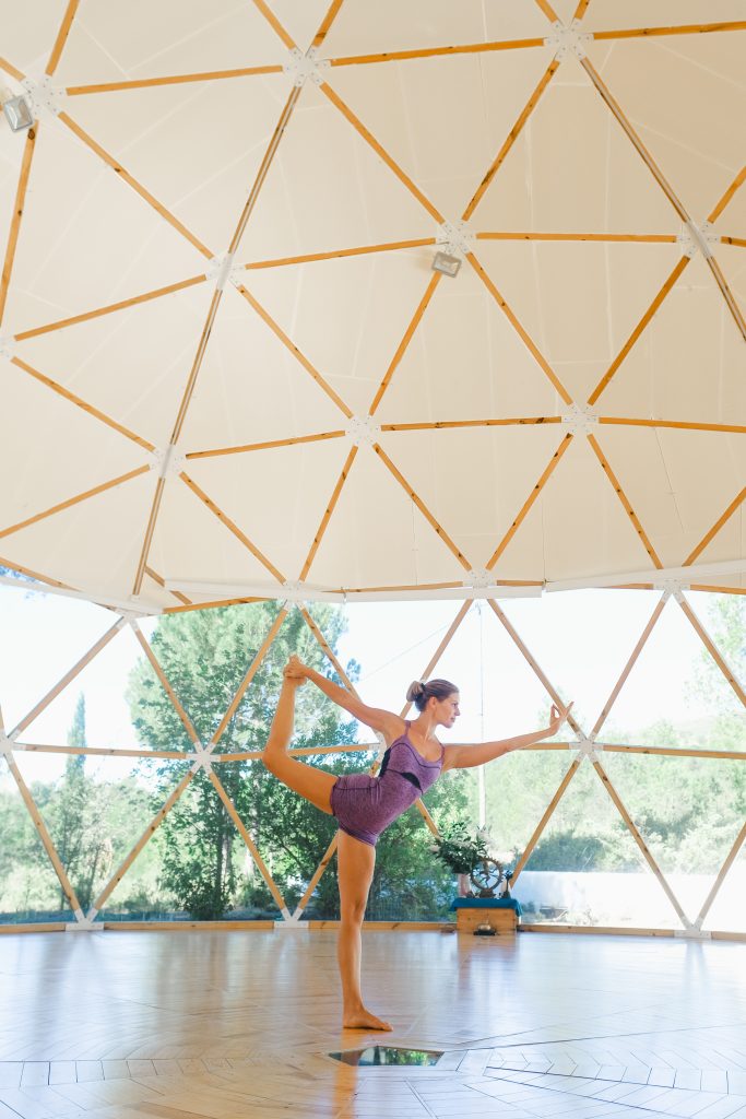 Yoga docent Sterre in Valencia
